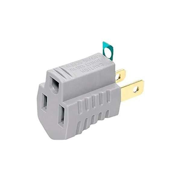 ADAPTADOR DE 3 A 2 POLOS GRIS EATON 419GY