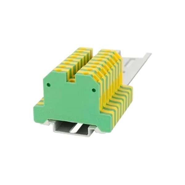 BORNERA RIEL 6MM 50A TIERRA