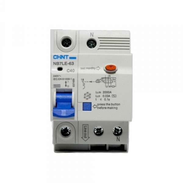 BREAKER DIFERENCIAL RIEL 1P+N 40A CHINT