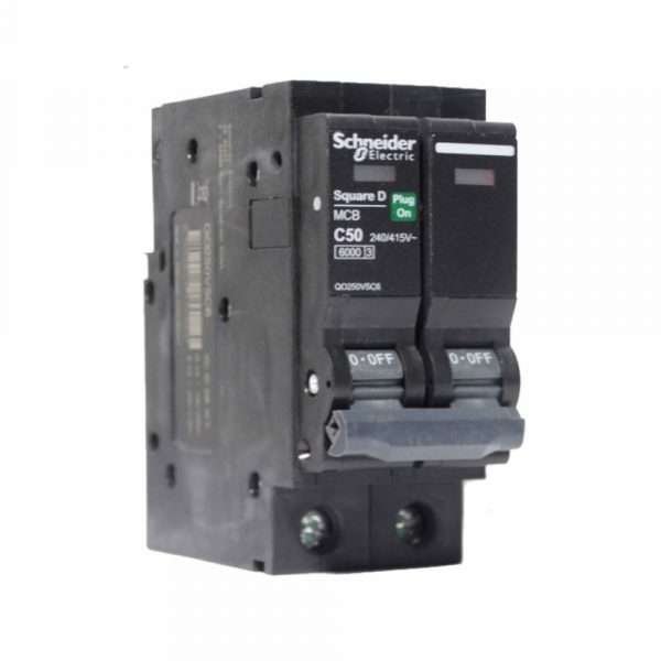 BREAKER SQUARE D 2P-50A-6KA SCHNEIDER ELECTRIC