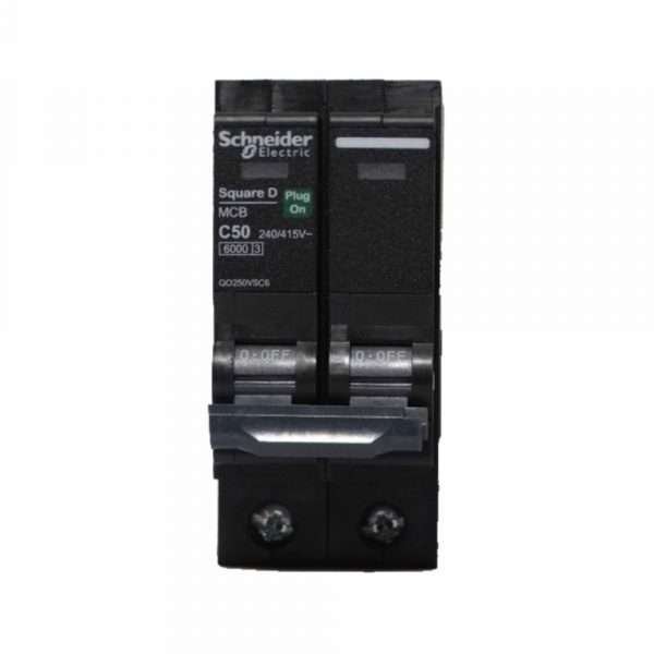 BREAKER SQUARE D 2P-50A-6KA SCHNEIDER ELECTRIC