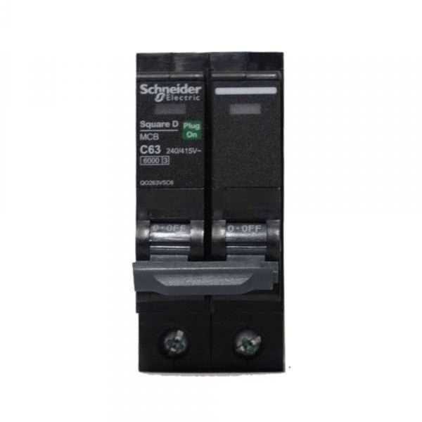 BREAKER SQUARE D 2P-63A-6KA SCHNEIDER ELECTRIC