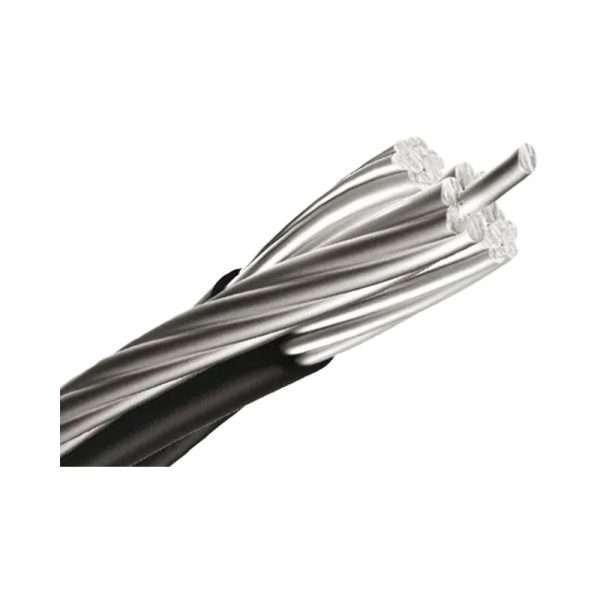CABLE AL. TRIPLEX 3X2 AWG AAC-ACSR 75°C PE 600V / 123A