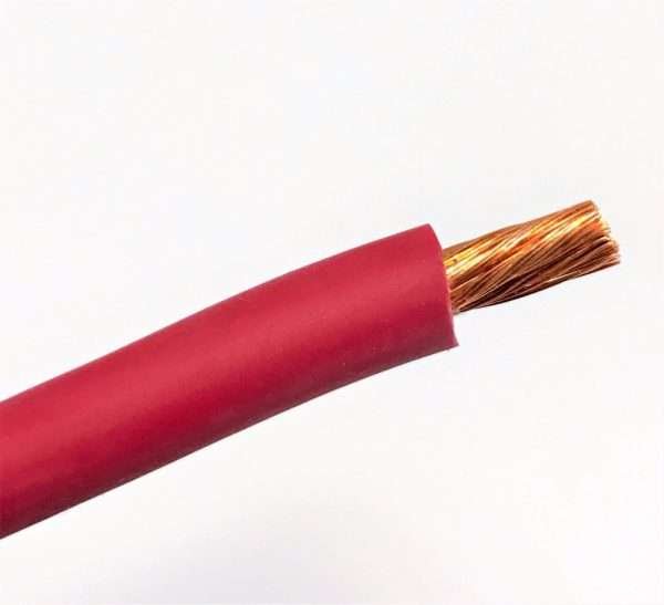 CONDUCTOR ELECTROCABLES SGR #2 ROJO SOLDADORA/BATERIA