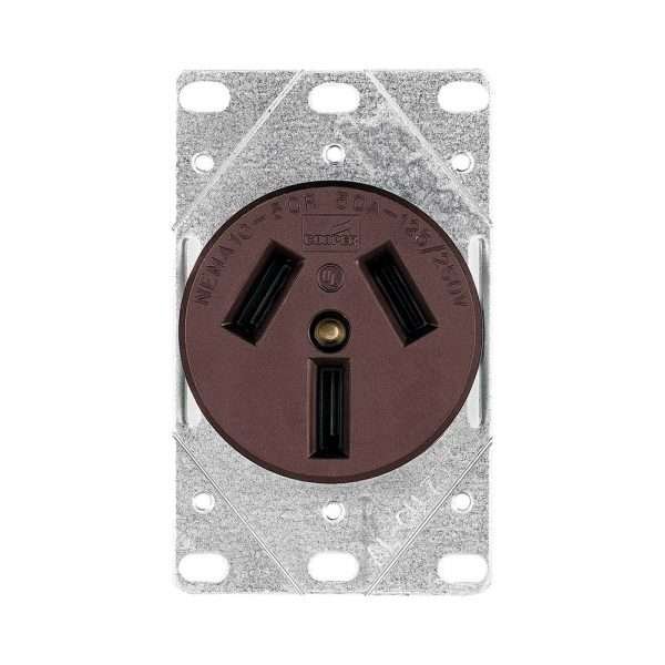 COOPER TOMA EMP. IND. PATA GALL 50A-125/250V 32B-BOX