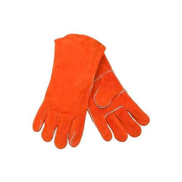 GUANTE MASTER NARANJA TEJIDO TALLA M