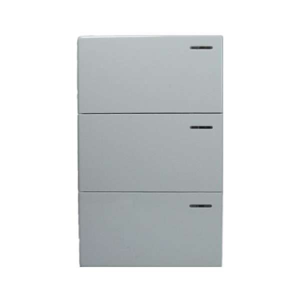INTERRUPTOR TRIPLE 10A 125/250V BLANCO OPTIMUS