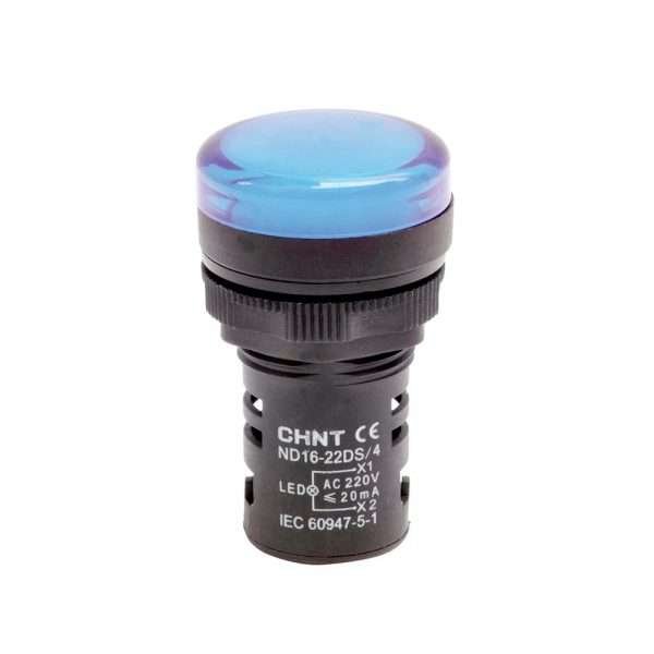 LUZ PILOTO CHINT ND16-22D/4 22MM AZUL