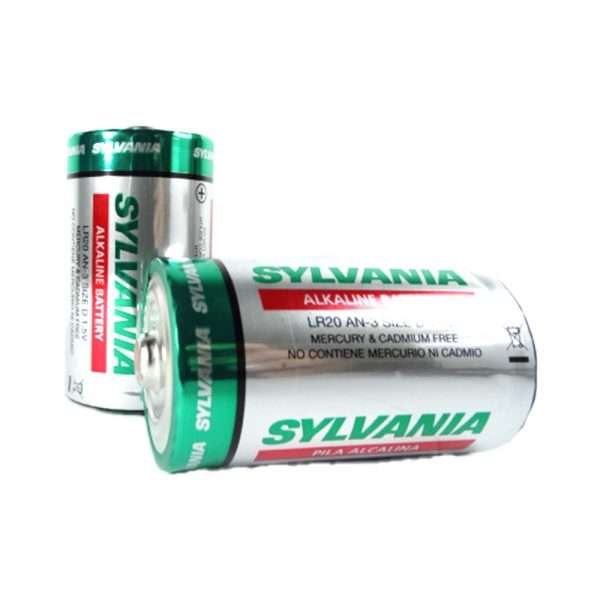 PILA ALKALINE LR20/D SYLVANIA