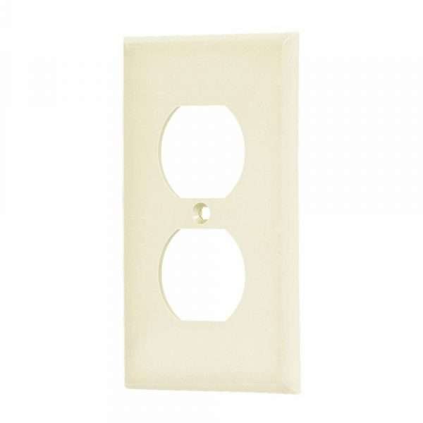 PLACA 2 H OVAL BAQUELITA BEIGE