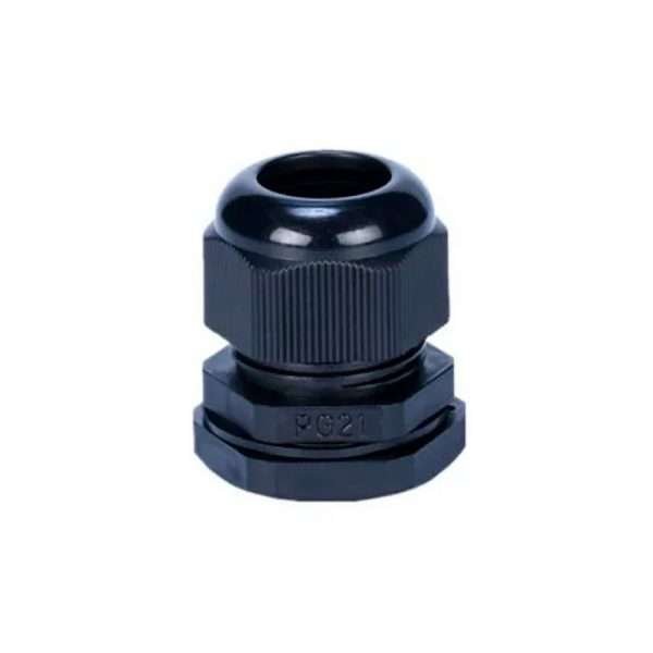 PRENSA CABLE PLASTICO PG21 NEGRA