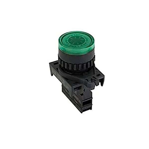 PULSANTE AUTONICS ILUMINADO VERDE NO/NC 100-220VAC