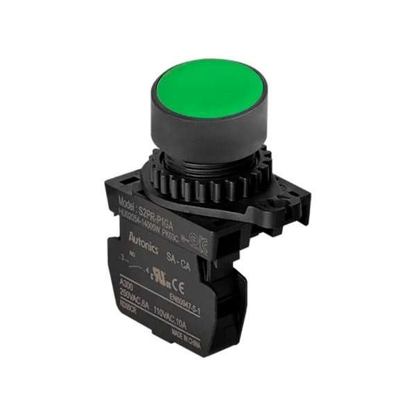 PULSANTE AUTONICS S2PR-P1GA 1NO VERDE