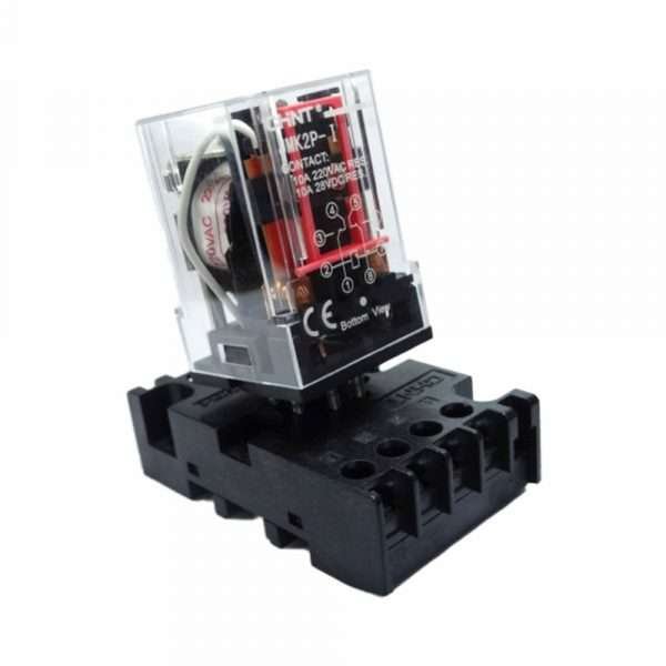 RELE CHINT JMK 8 PINES 220VAC