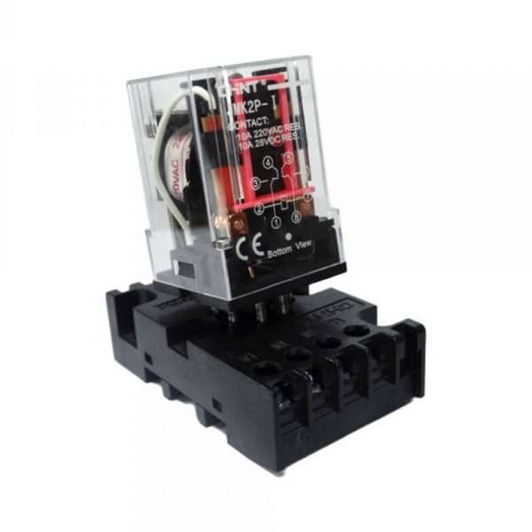 RELE CHINT JMK 8 PINES 220VAC