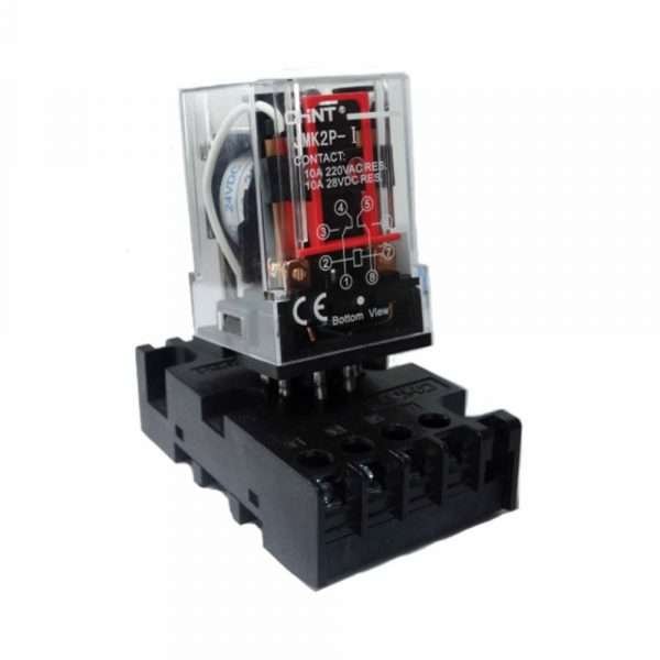 RELE CHINT JMK 8 PINES 24VDC