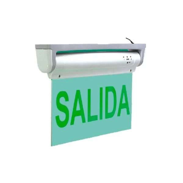 ROTULO SALIDA LED VERDE SYLVANIA