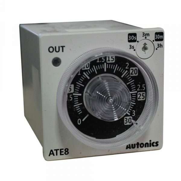 TEMPORIZADOR AUTONICS ATE8-43 3S-30S-3M-30M-3H-30H