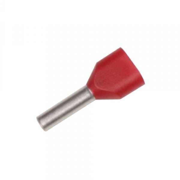 TERMINAL PUNTERA DOBLE CHINT ROJO (2X16AWG)
