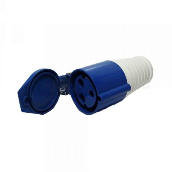 TOMA AEREA AZUL CNC 32A IP44 2P+T 220V