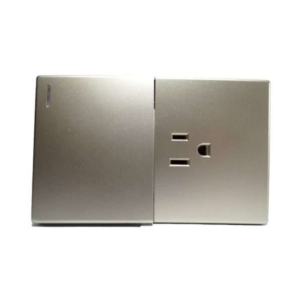 TOMACO POLAR 15A + INTERRUPTOR 10A 125/250V CHAMPA