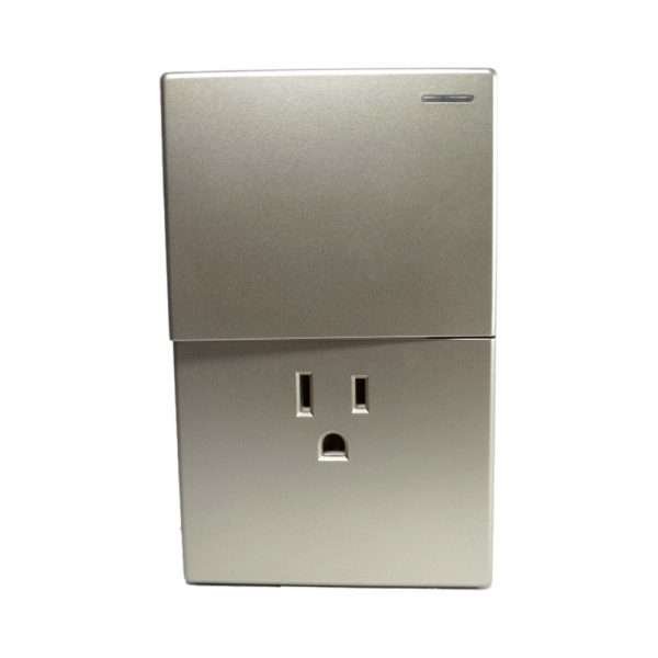 TOMACO POLAR 15A + INTERRUPTOR 10A 125/250V CHAMPA